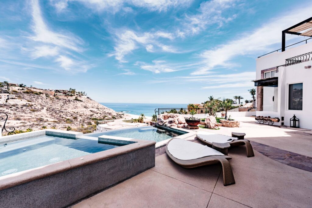 Los Cabos Fundadores Experience Serenity at Casa Luna.Presented by Custom Homes Mexico, Casa Luna is a masterwork of modern luxury, perfectly positioned along the 8th fairway of the exclusive PLC Fundadores gated community, this ocean – 35 Casa White, Cabo Colorado, San Jose Corridor, BS