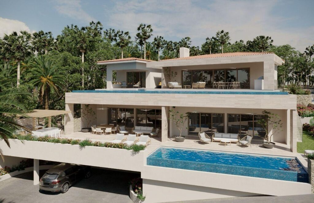 Los Cabos Pedregal Csl Set high above Pedregal, overlooking all Cabo San Lucas, Villa Leonetti reigns as the property with the most breathtaking panoramic – Brand New CUSTOM HOME, San Jose Corridor, BS