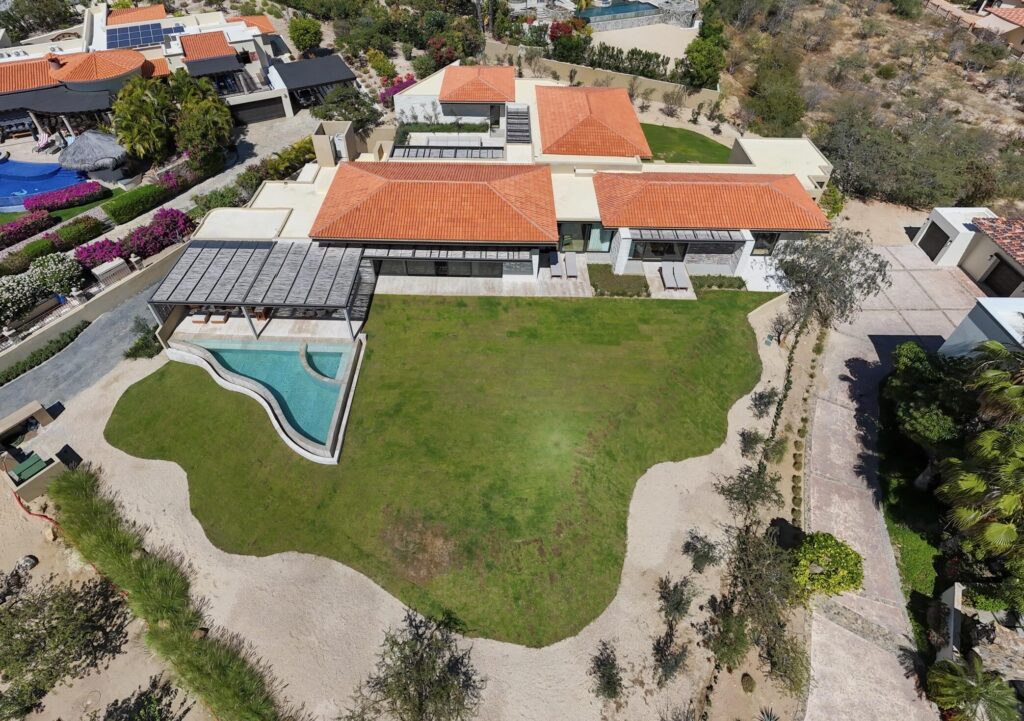 Los Cabos Fundadores Villa Piedra - Fundadores, Puerto Los Cabos, blends modern and traditional design with unobstructed ocean – Fundadores 209, San Jose del Cabo, BS